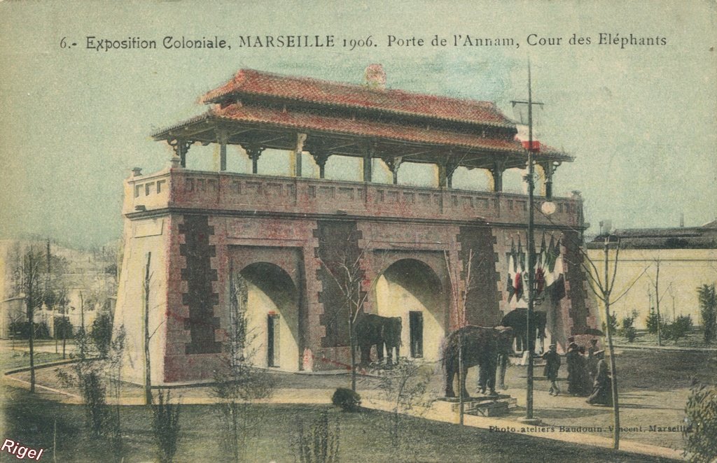 13-Marseille - Expo coloniale 1906 - 6 Photo Ateliers Baudouin Vincent.jpg