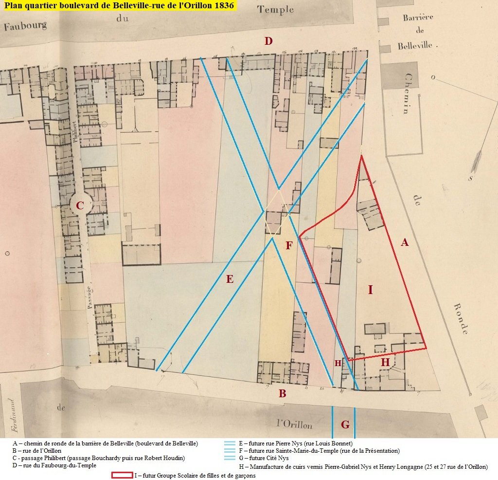 Plan quartier boulevard de Belleville-rue de l'Orillon 1836.jpg