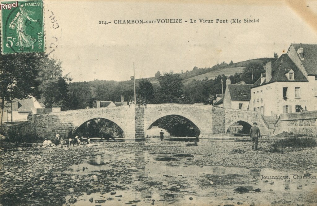23-Chambon - Vieux Pont - 214 A Jouannique.jpg