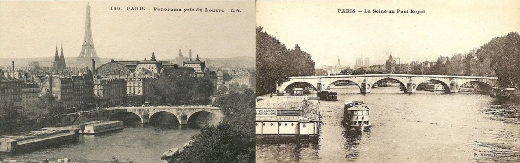 Ecole de natation quai Voltaire au Pont Royal.jpg