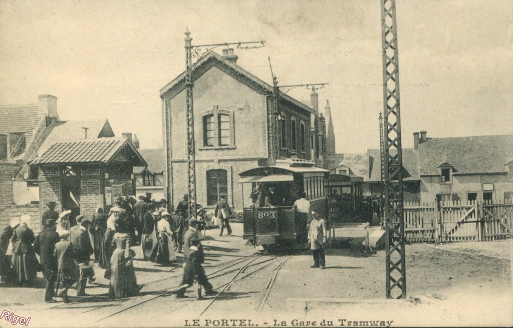62 - Le Portel - La Gare du Tramway -.jpg