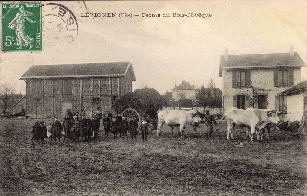 60 - LEVIGNEN - Ferme du Bois-l'Evêque - Edition Monier - Bauer - 27-04-23.jpg