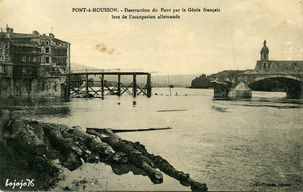 54-Pont à Mousson-Destruction pont.jpg