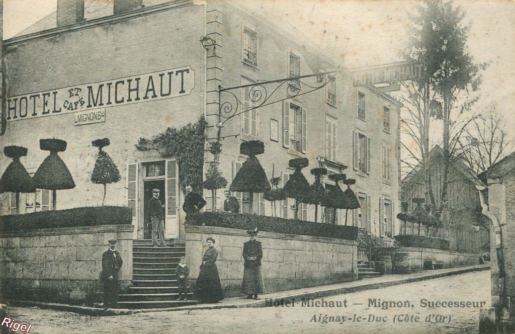 21-Aignay le Duc - Hôtel Michaut - Cliché Lamy.jpg