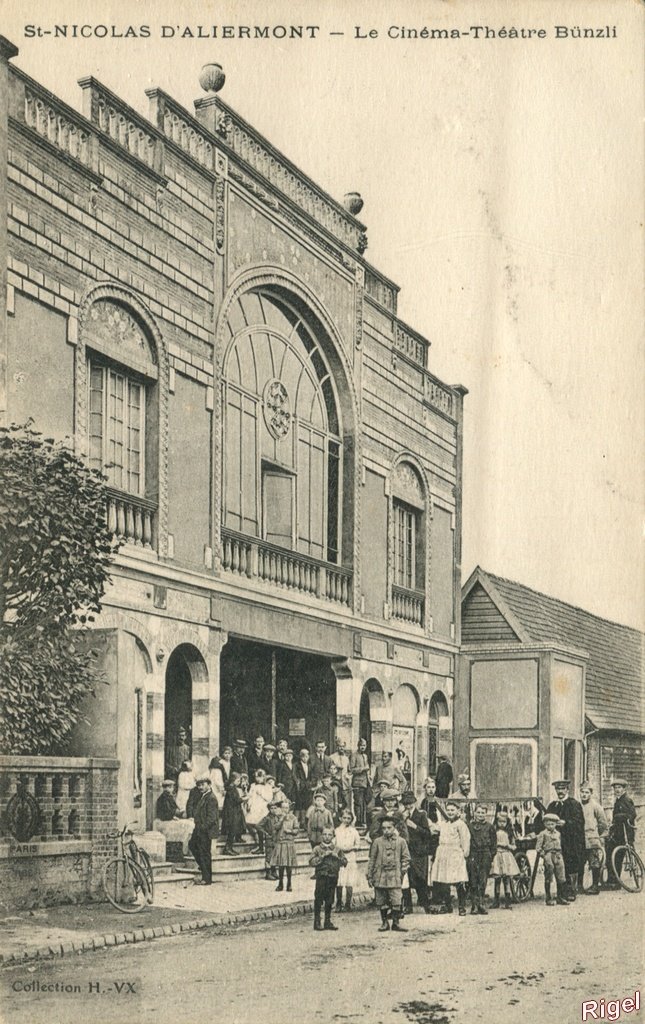 76-Saint Nicolas d'Aliermont - Cinéma Théâtre - Collection H VX.jpg