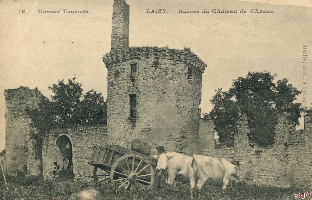 71-Laizy - Ruines Château - 18 Bailly édit.jpg