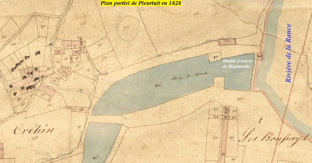1828 Pleurtuit le Moulin de Marée.jpg