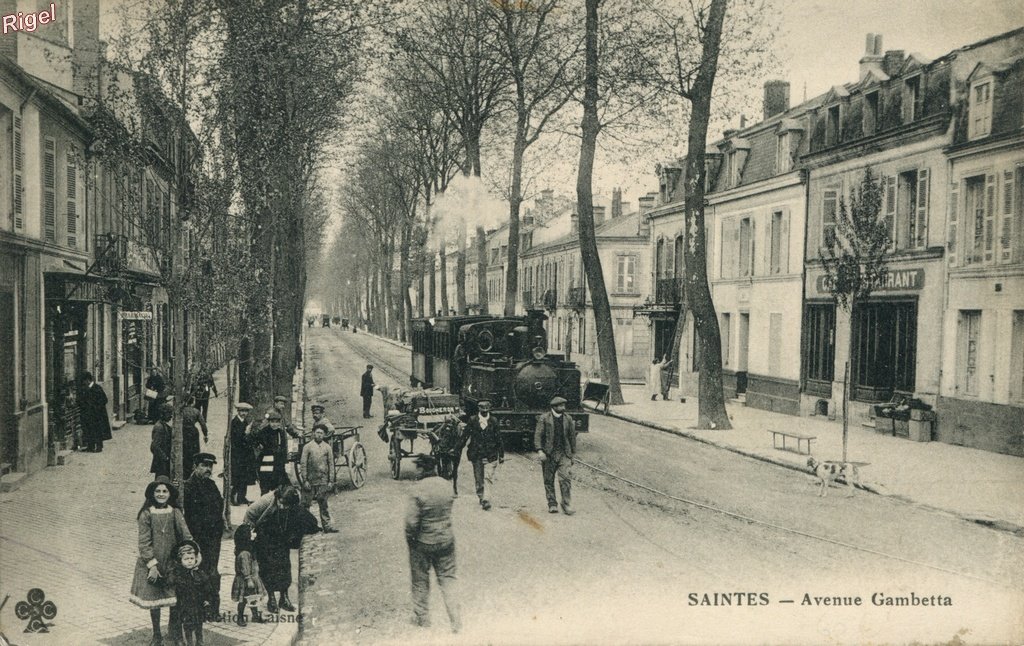 17-Saintes - Av Gambetta - 4C Coll Laisne.jpg