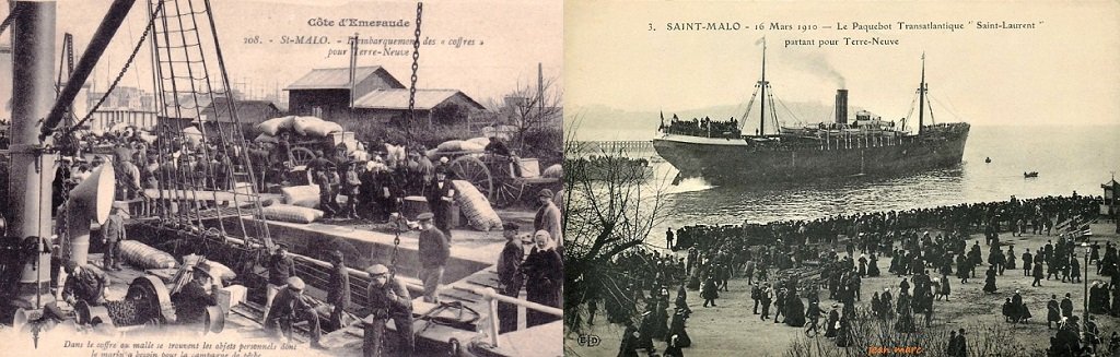 0 Saint-Malo - Embarquement des coffres pour Terre-Neuve - Départ du Transatlantique Saint-Laurent pour Terre-Neuve.jpg