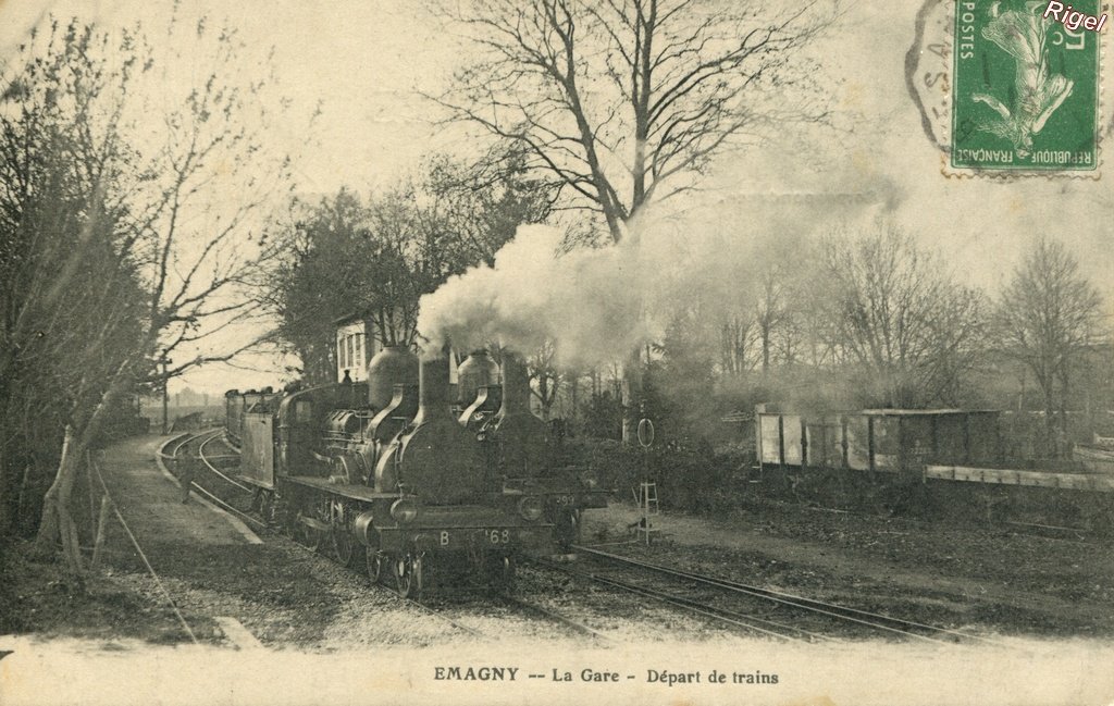 25-Emagny - La Gare - Départ de trains.jpg