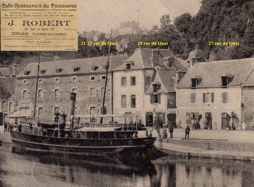 Dinan - Café Restaurant du Commerce Joseph Robert.jpg