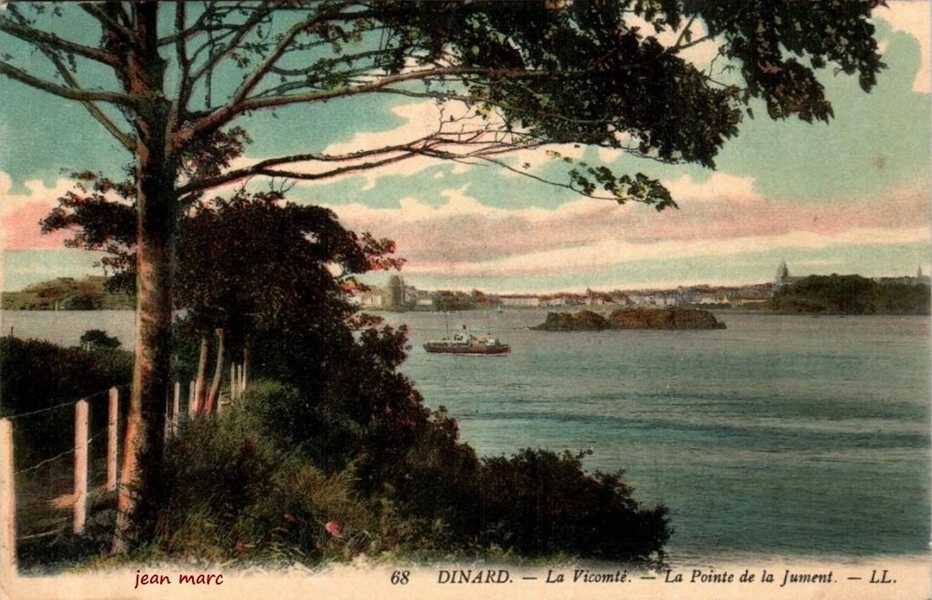 La Vicomté - La Pointe de la Jument (colorisé).jpg