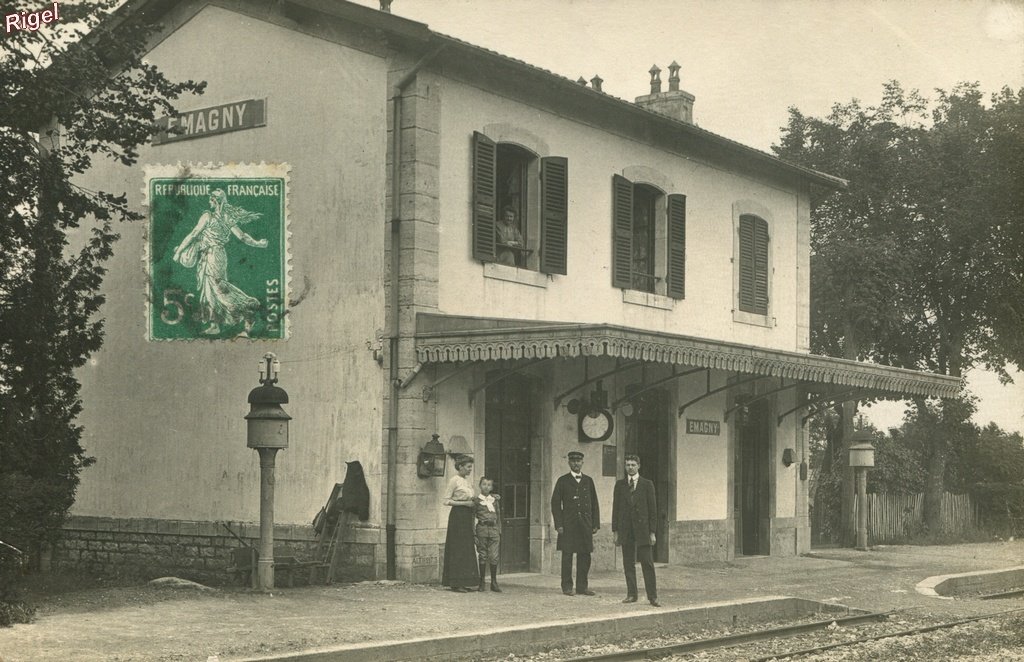 25-Emagny - CP - La Gare.jpg