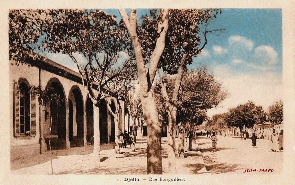 Djelfa - Rue Boisguilbert (phototypie Etablisst Photo-Albert, Alger).jpg