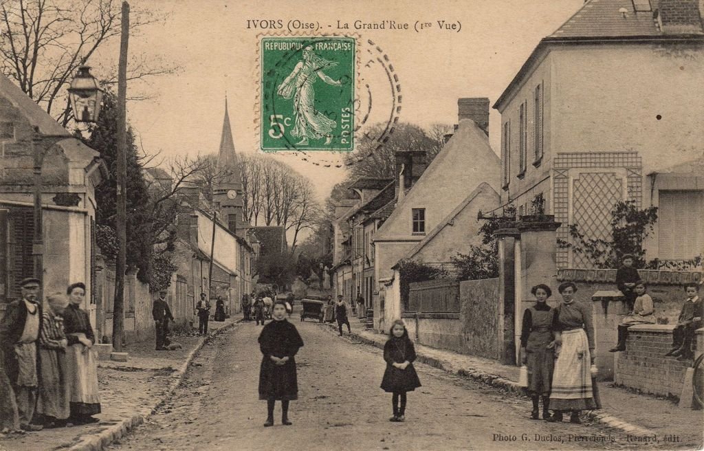 60 - IVORS - La Grand'Rue (1re Vue) - Renard ,édit. - 23-11-23.jpg