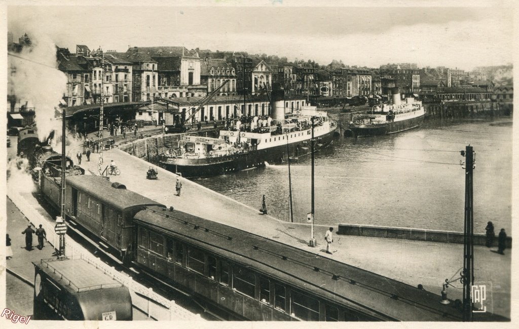 76-Dieppe - La Gare Maritime - 256 CAP.jpg