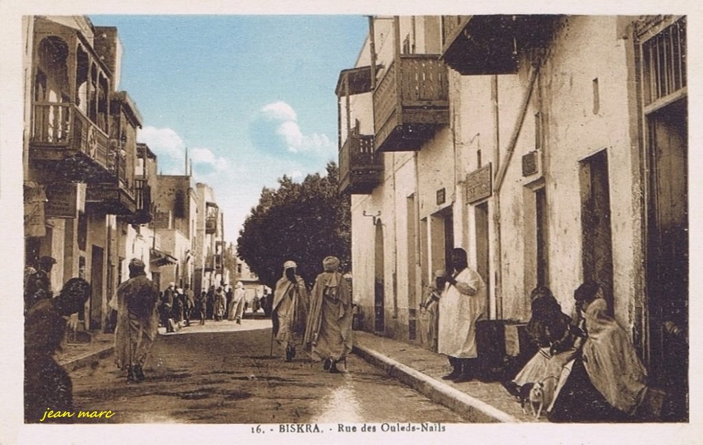 Biskra - Rue des Ouleds-Naïls (Phototypie Edition Photo Albert, Alger).jpg