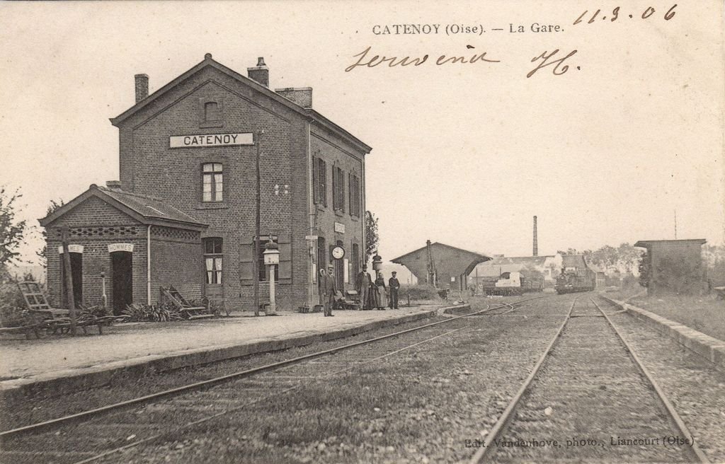 60 - CATENOY - La Gare - Edit. Vandenhove - 02-12-23.jpg