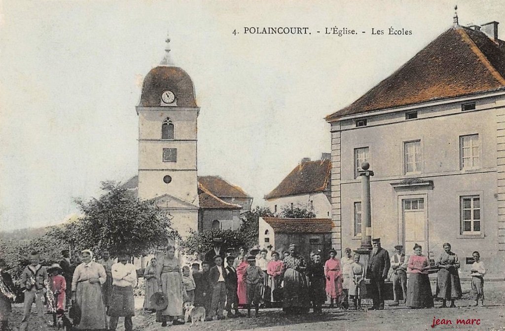 Polaincourt - L'Eglise - Les Ecoles.jpg