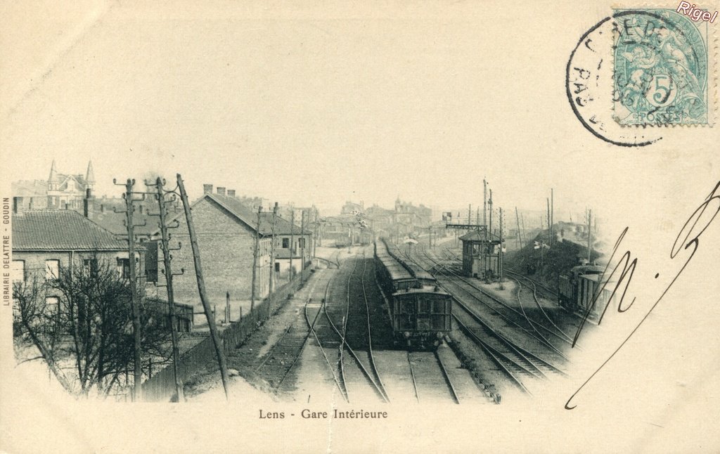 62-Lens - Gare Intérieure - Librairie Delattre - Goudin.jpg