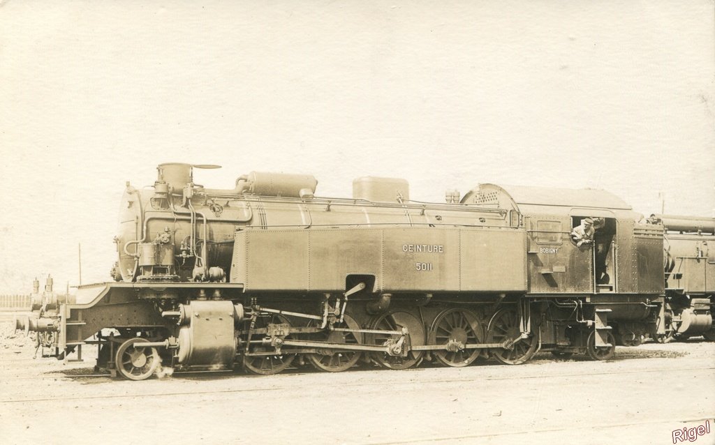 0-Locomotive-Ceinture-5011-type 151 - Photo-Carte.jpg