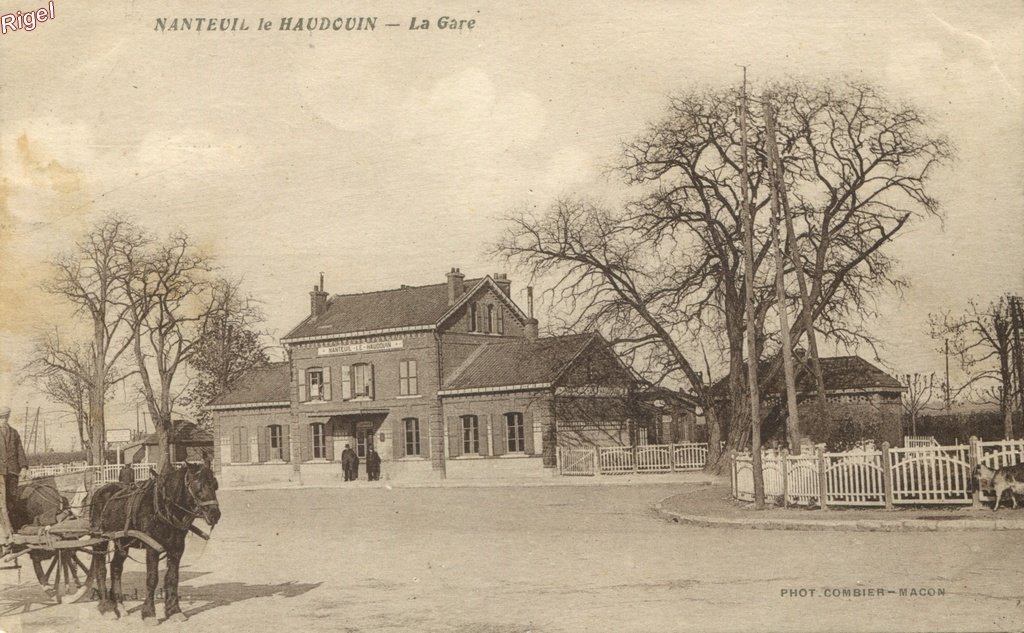 60-Nanteuil-le-Haudouin - La Gare - Phot Combier.jpg