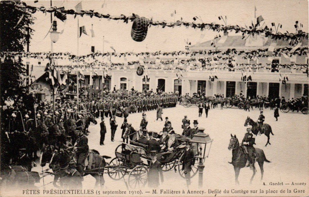 74 - Annecy en 1910 Visite Fallières  1.jpg