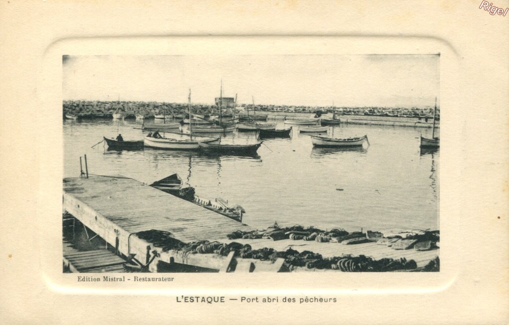 13-16-Marseille - L'Estaque - Port Abri des Pêcheurs - Edition Mistral Restaurateur.jpg