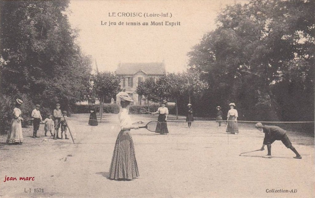 Le Croisic - Le Jeu de Tennis au Mont Esprit.jpg