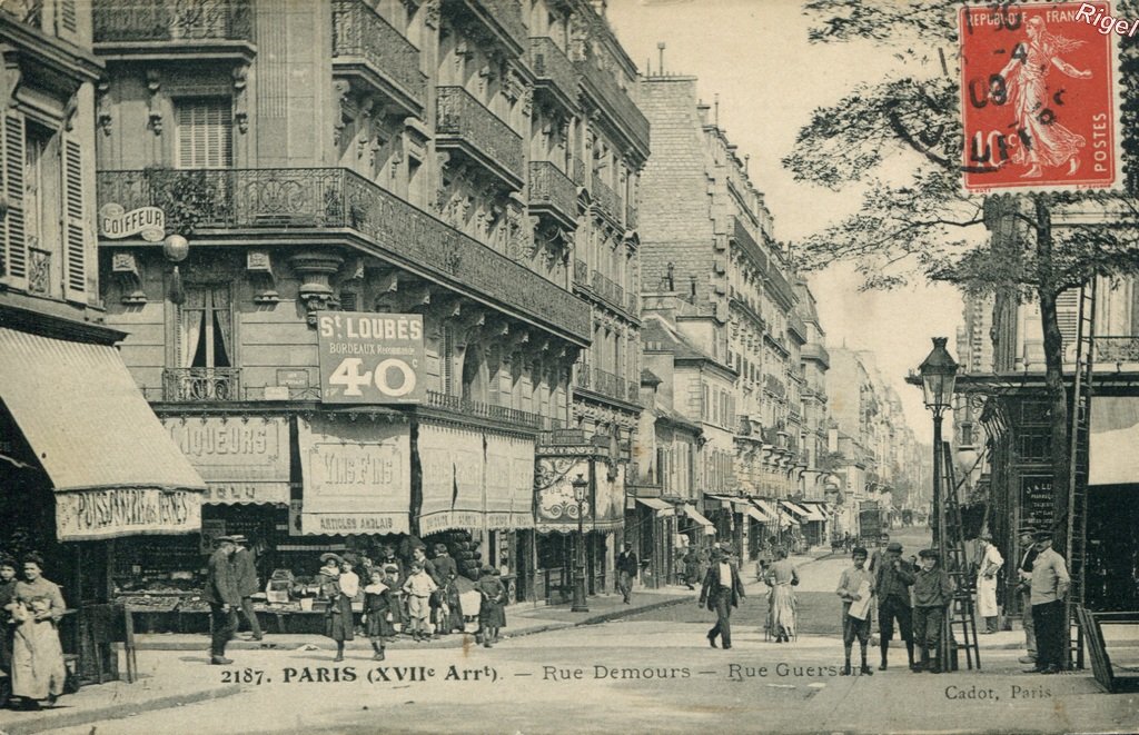 75-Paris-17 - Rue Demours - Rue Guersant - 2187 Cadot.jpg