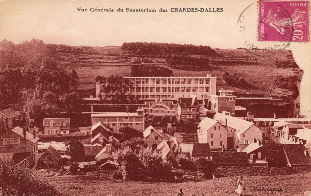 LES GRANDES-DALLES - Vue Générale du Sanatorium - Edit. Levasseur - 28-02-24.jpg