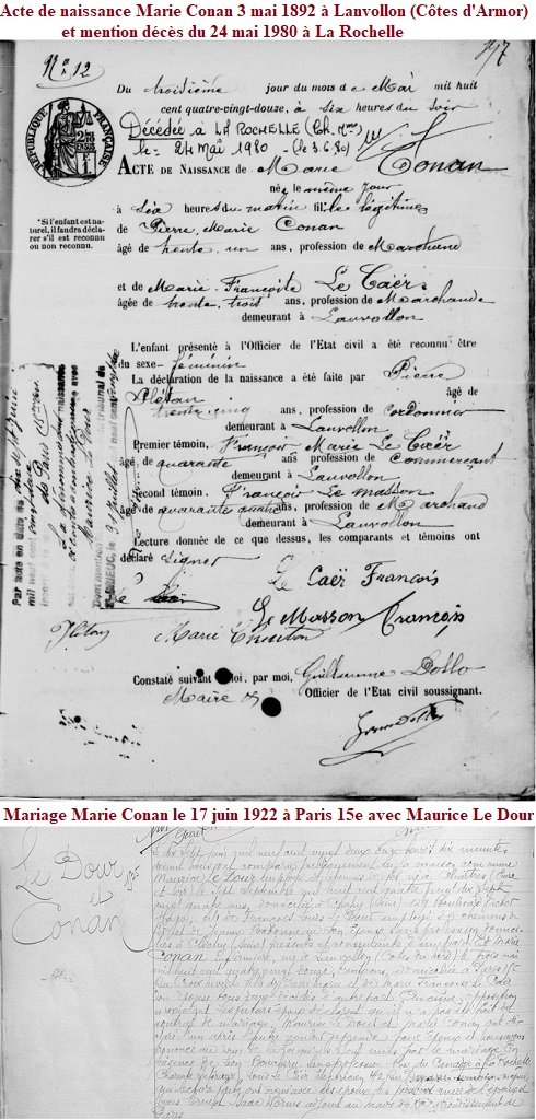 Paris XIXe - Hôpital Hérold - Marie Conan né à Lanvollon (Côtes du Nord).jpg