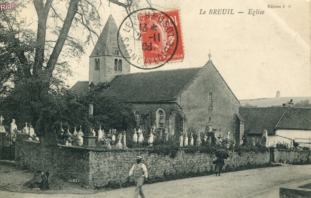 71-Le-Breuil - Eglise - Edition J G.jpg