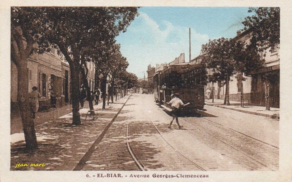 El Biar - Avenue Georges Clémenceau (phototypie Etablisst Photo-Albert, Alger).jpg