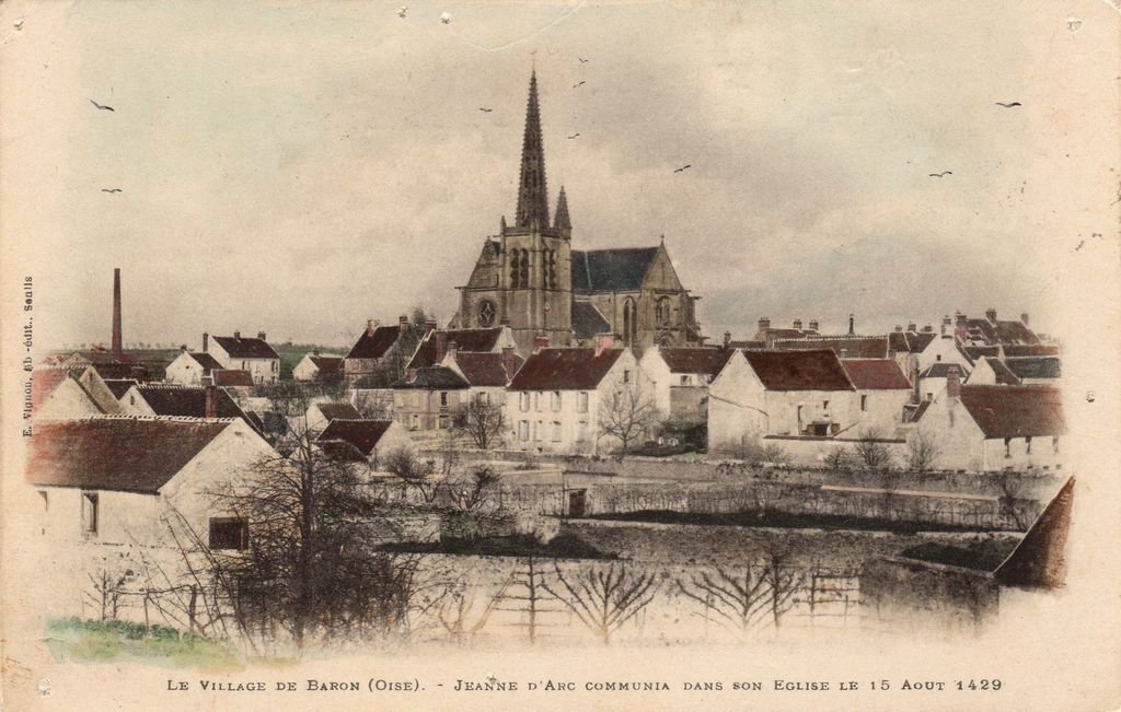 60 - BARON - Le Village de Baron - E. Vignon, édit. - 14-03-24.jpg
