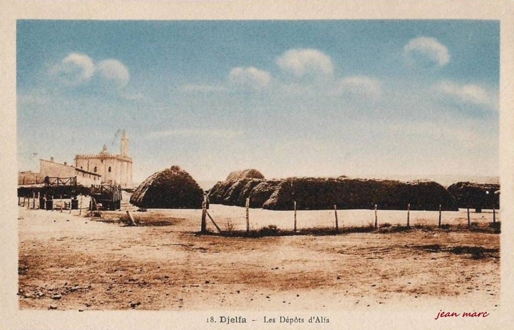 Djelfa - Les Dépôts d'Alfa (phototypie Etablisst Photo-Albert, Alger).jpg