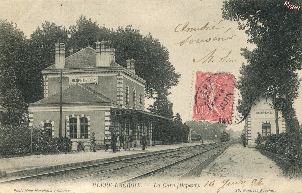 37-Bléré-Lacroix - La Gare Départ -.jpg