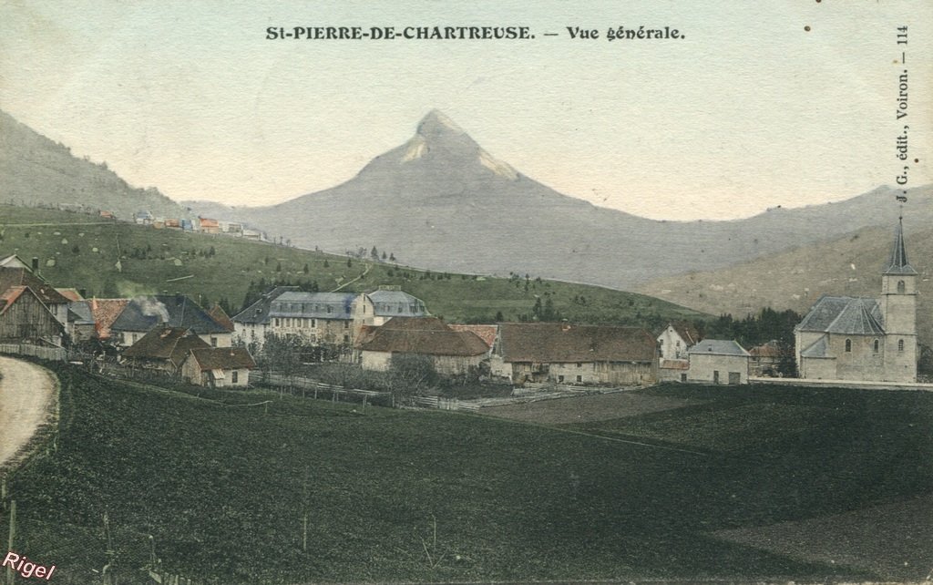 38-St-Pierre-Chartreuse - Vue Générale - Coul.jpg