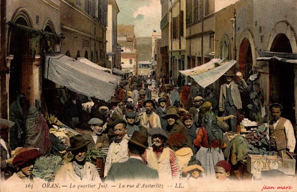 Oran - Le quartier Juif - La rue d'Austerlitz.jpg