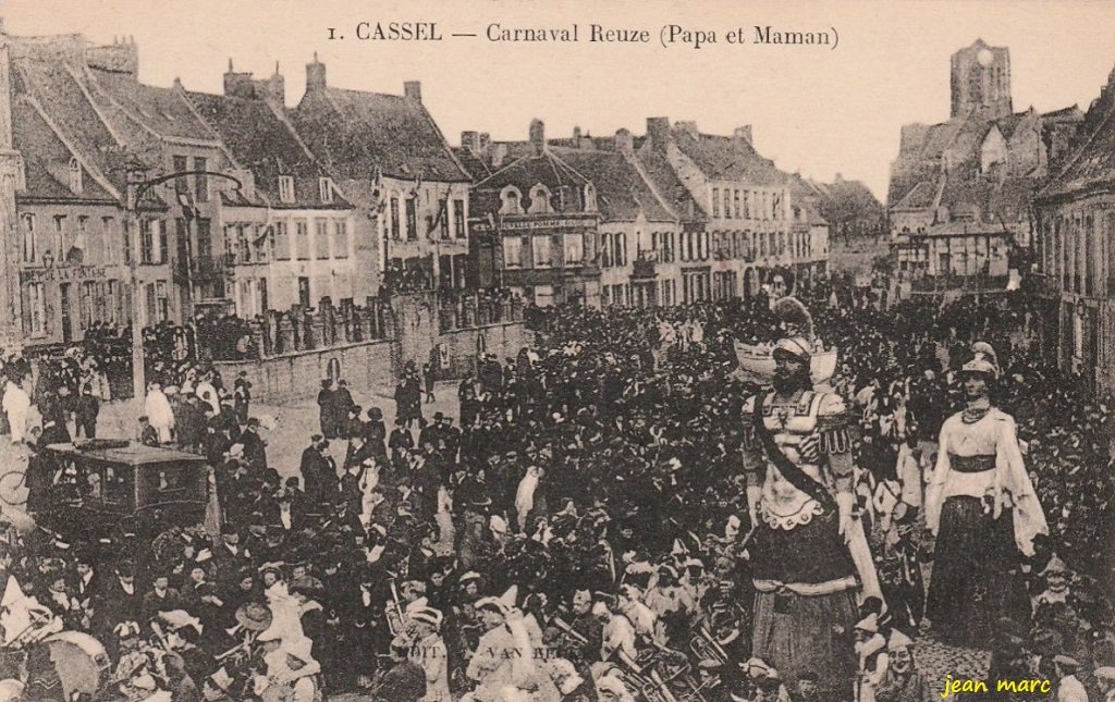 Cassel - Carnaval Reuze (Papa et Maman) (Edit. J. Van Eecke).jpg