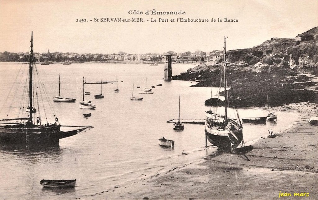 Saint-Servan - Le Port et l'Embouchure de la Rance.jpg