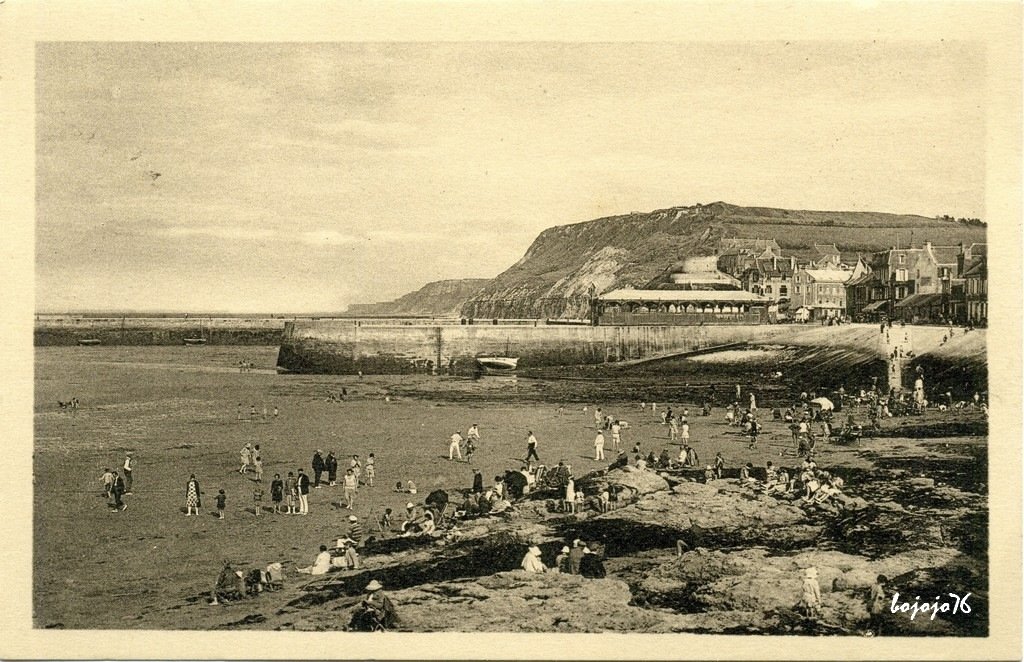 14-Port en Bessin-Plage à maree basse.jpg