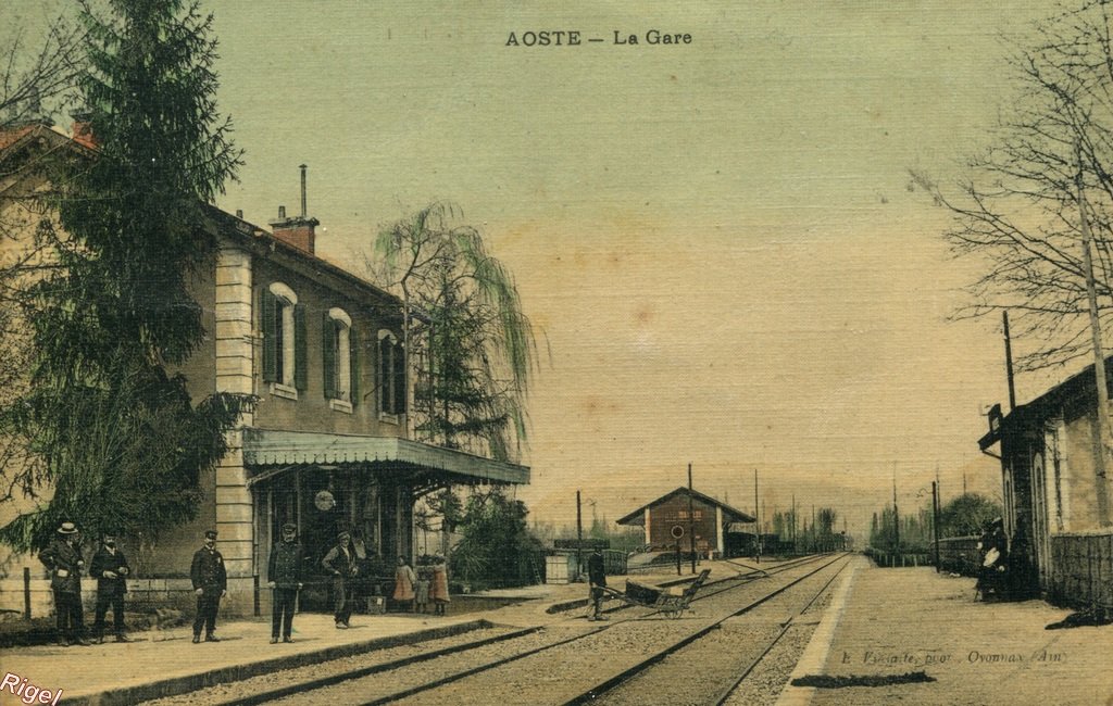 38-Aoste - La Gare - E Vialatte phot.jpg