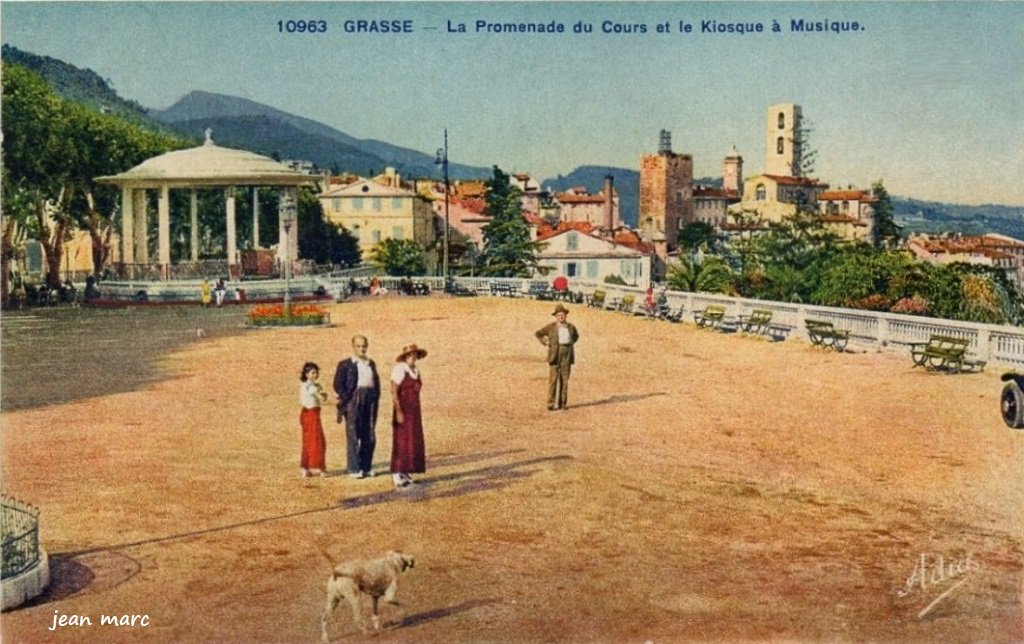 Grasse - La Promenade du Cours et le Kiosque à musique.jpg