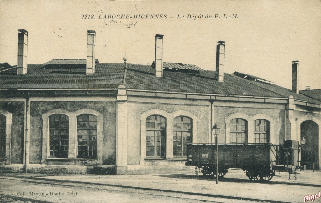 89-Laroche-Migennes - Depot PLM - 2218 Coll Martin - Roubé édit.jpg