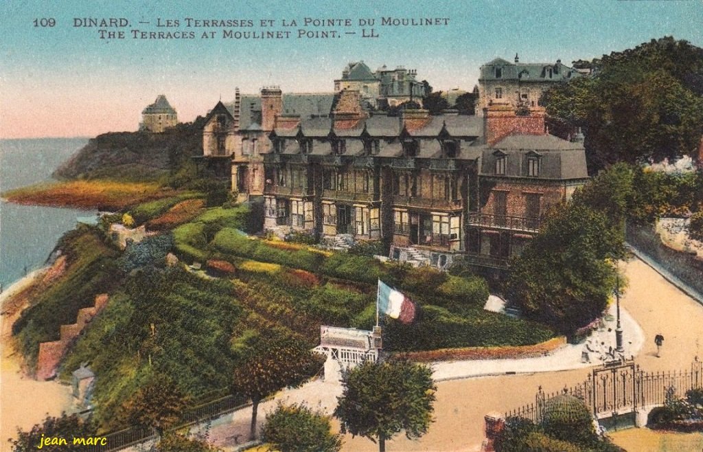Dinard - Les Terrasses et la Pointe du Moulinet (version colorisée).jpg