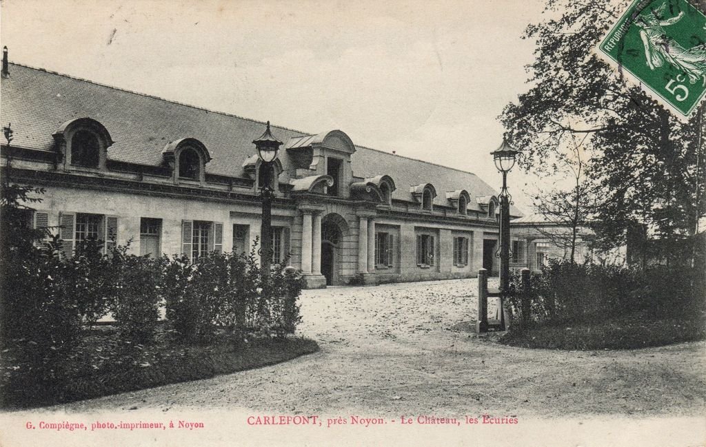 60 - CARLEPONT - Le  Château, Les Ecuries - G. Compiègne Photo - 15-05-24.jpg