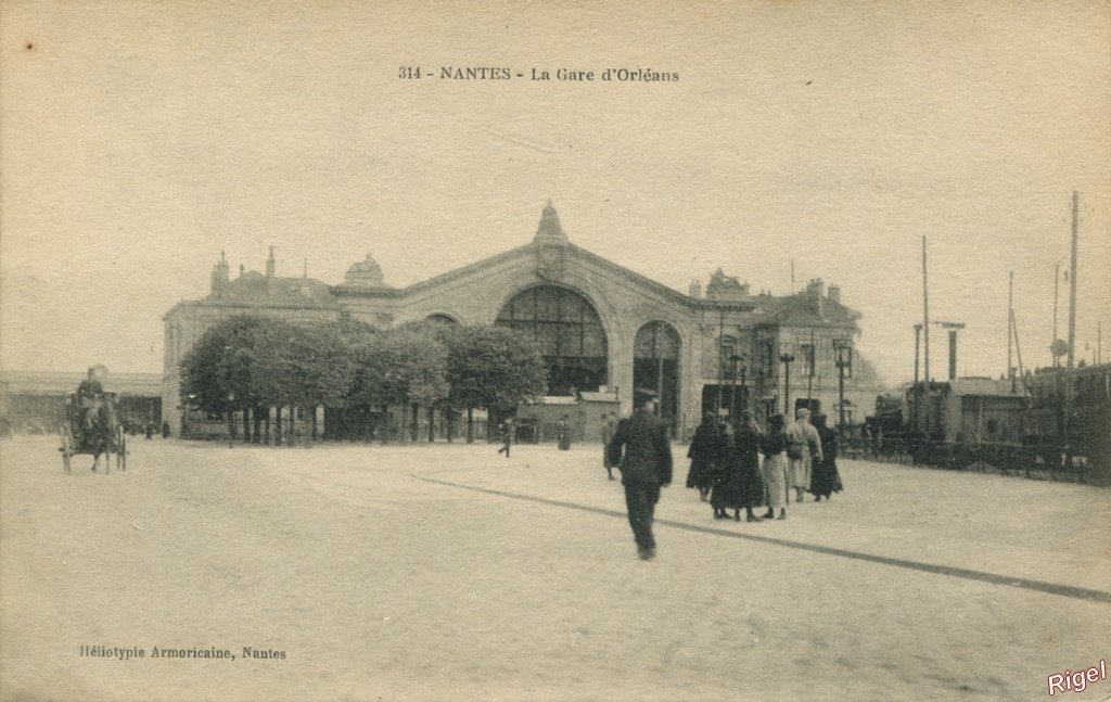 44-Nantes - La Gare d'Orléans - 314 Héliotypie Armoricaine.jpg
