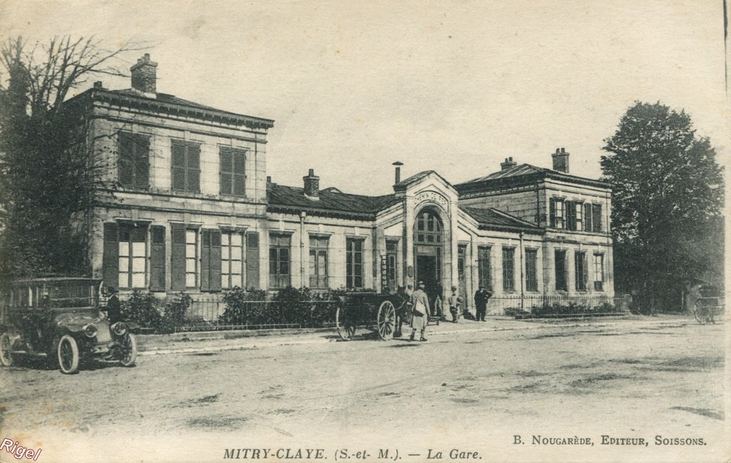 77-Mitry-Claye - La Gare - B Nougarède Editeur.jpg