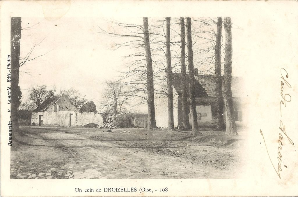 60  - VERSIGNY - DROIZELLES - 108 - Un coin de DROIZELLES - E. Lemarié, Edit.-Photog Dammartin - 12-09-14.jpg